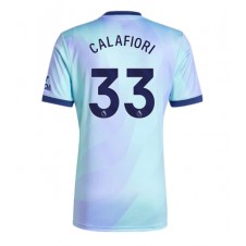 Arsenal Riccardo Calafiori #33 Tredjedrakt 2024-25 Kortermet